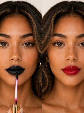 LITTLEMISSY LIP STAIN COLOR- CHERRY (Rich Neutral Red)